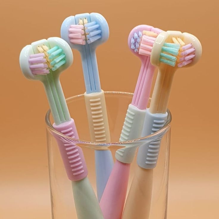 Three Side Tooth Brush