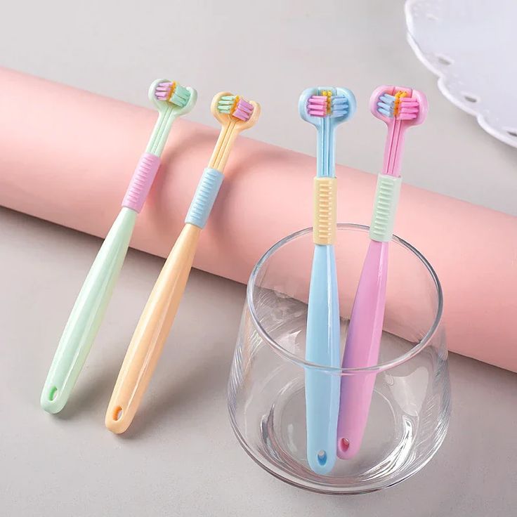 Three Side Tooth Brush