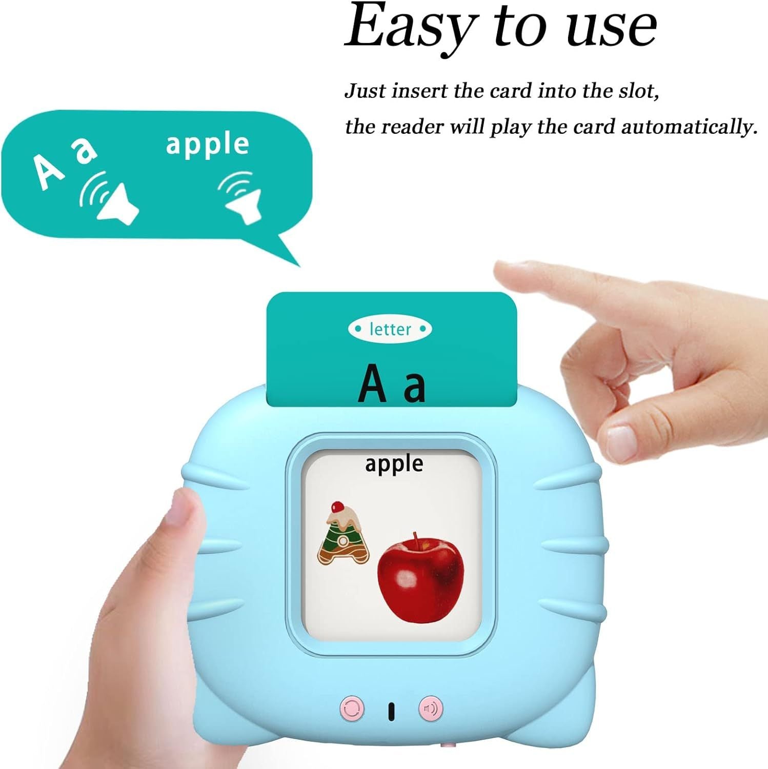 Alphabet Flash Card Machine for Kids