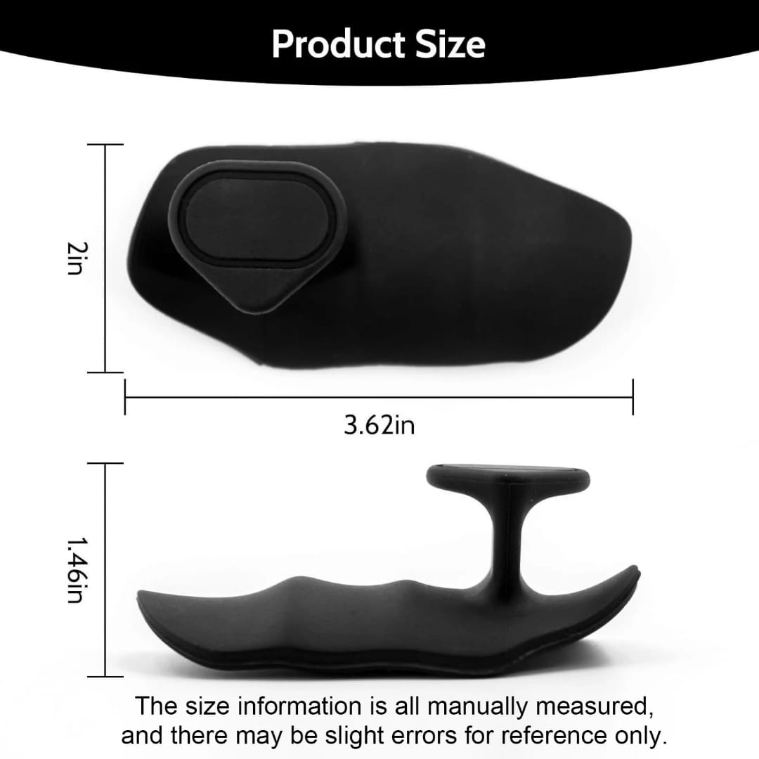 Rubber Gym Grips with Fabric Support