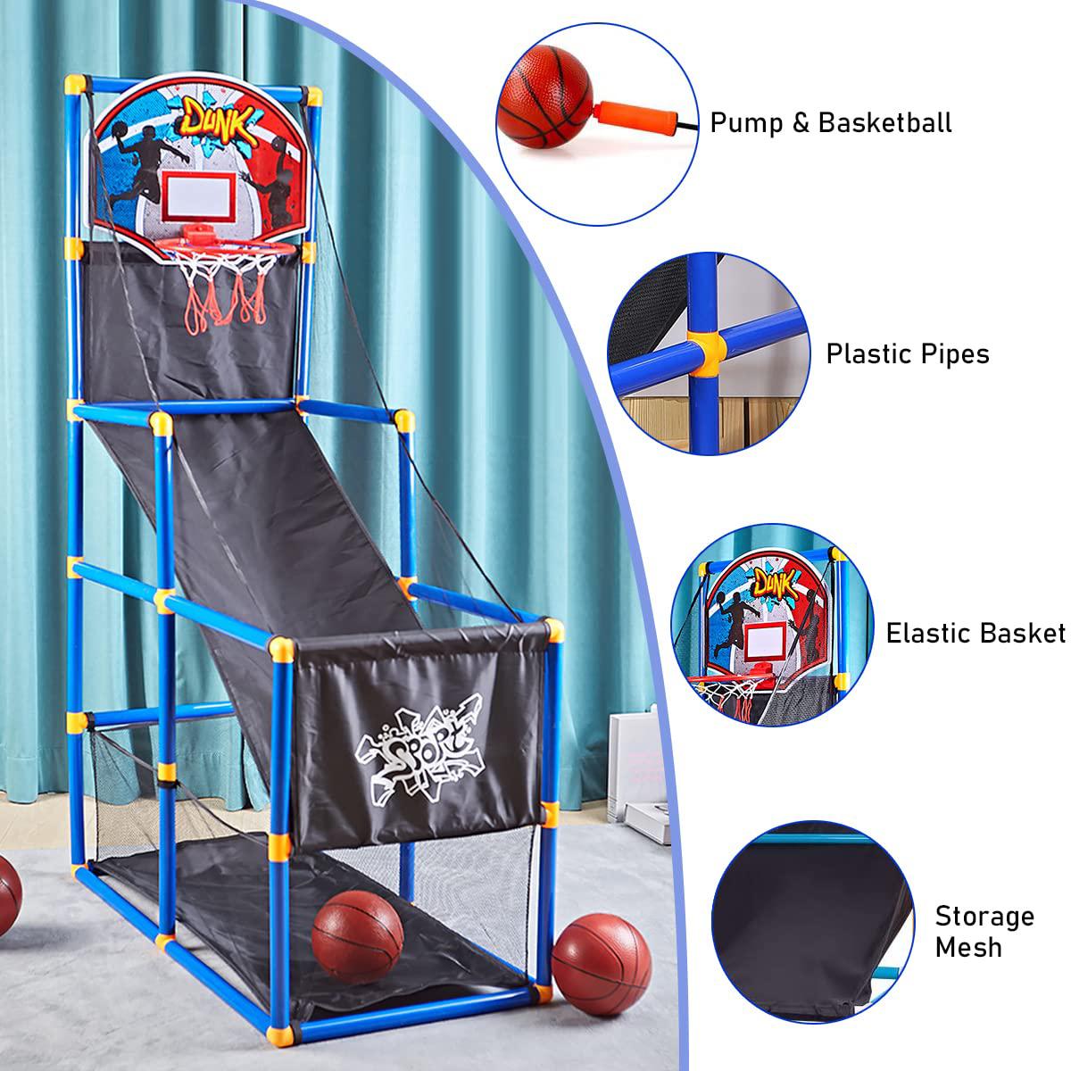 Kids Adjustable Basketball Shooting Game Set
