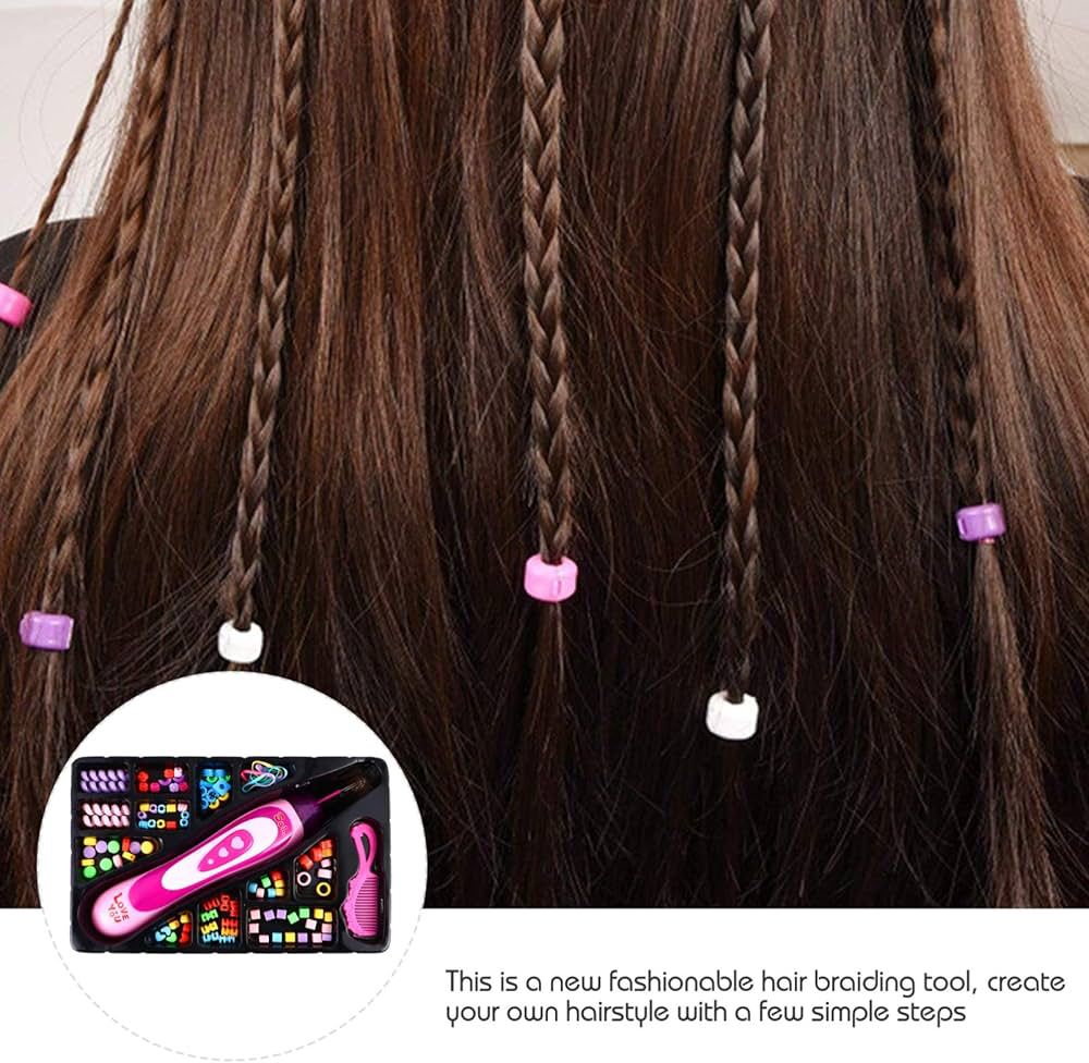 Kids Electric Hair Braider Set