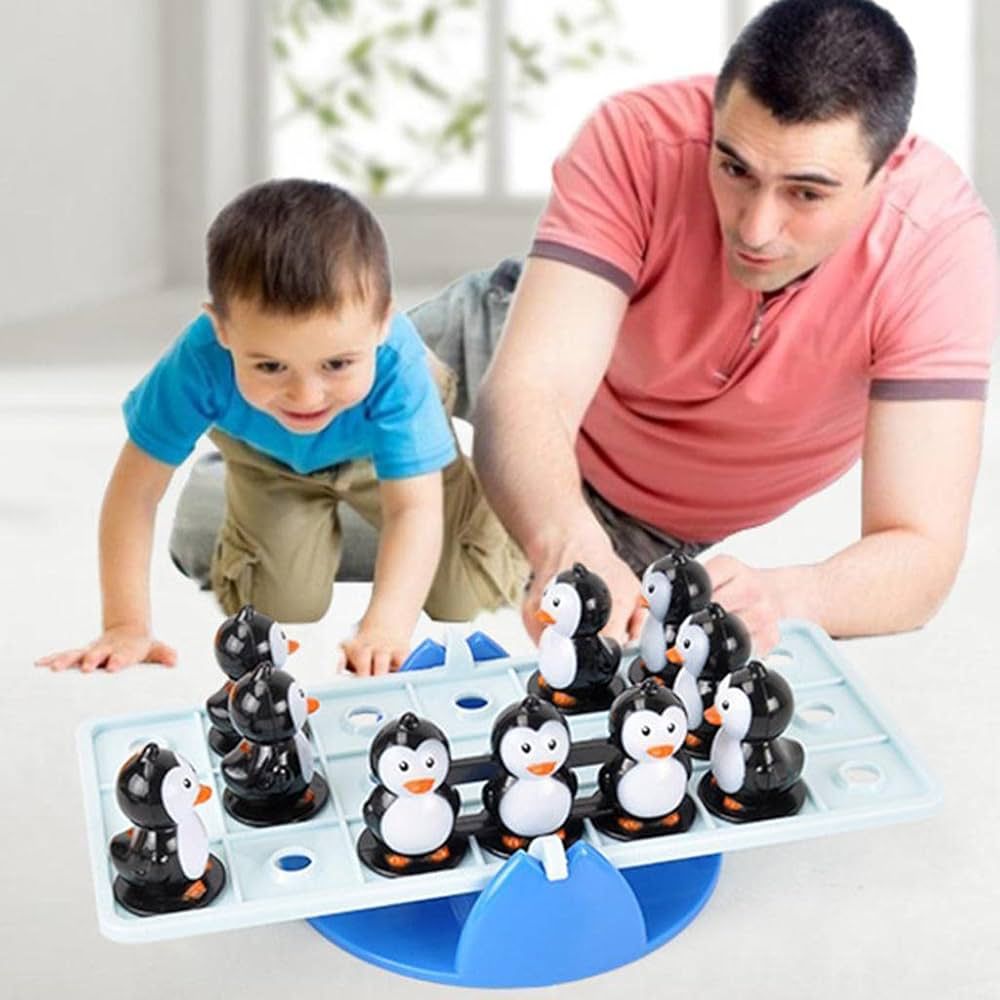 Kids Balance Penguin Logic Game