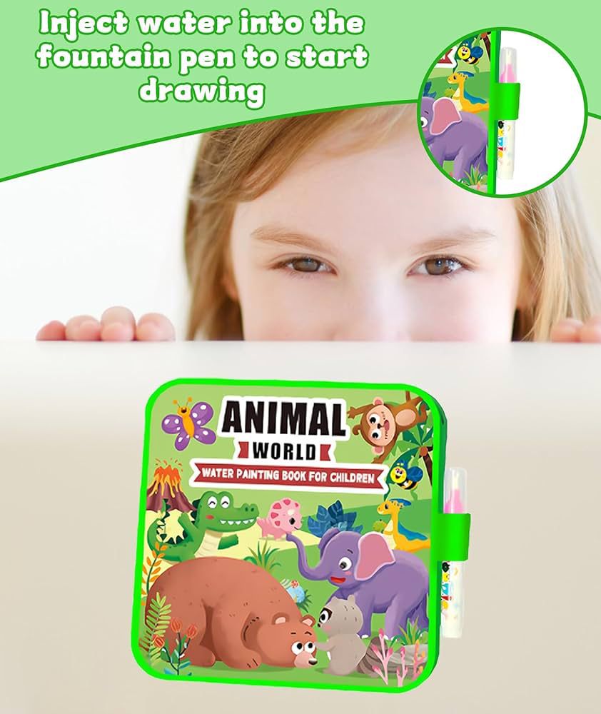 Magic Water Coloring Book