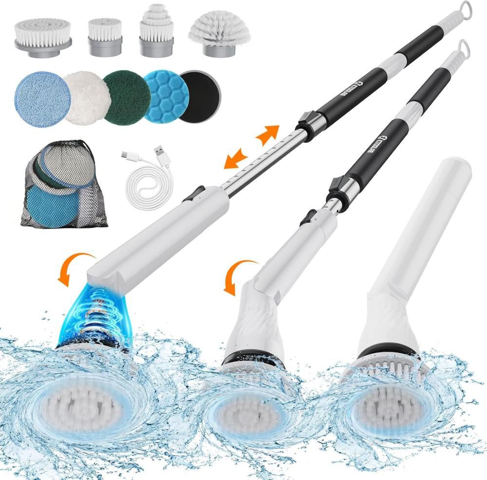 9-in- 1 Electric Spin Scrubber