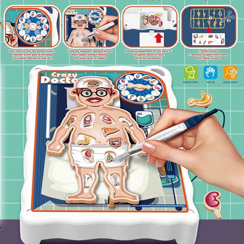 Crazy Doctor Science Game