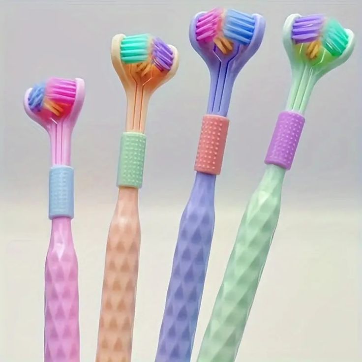 Three Side Tooth Brush