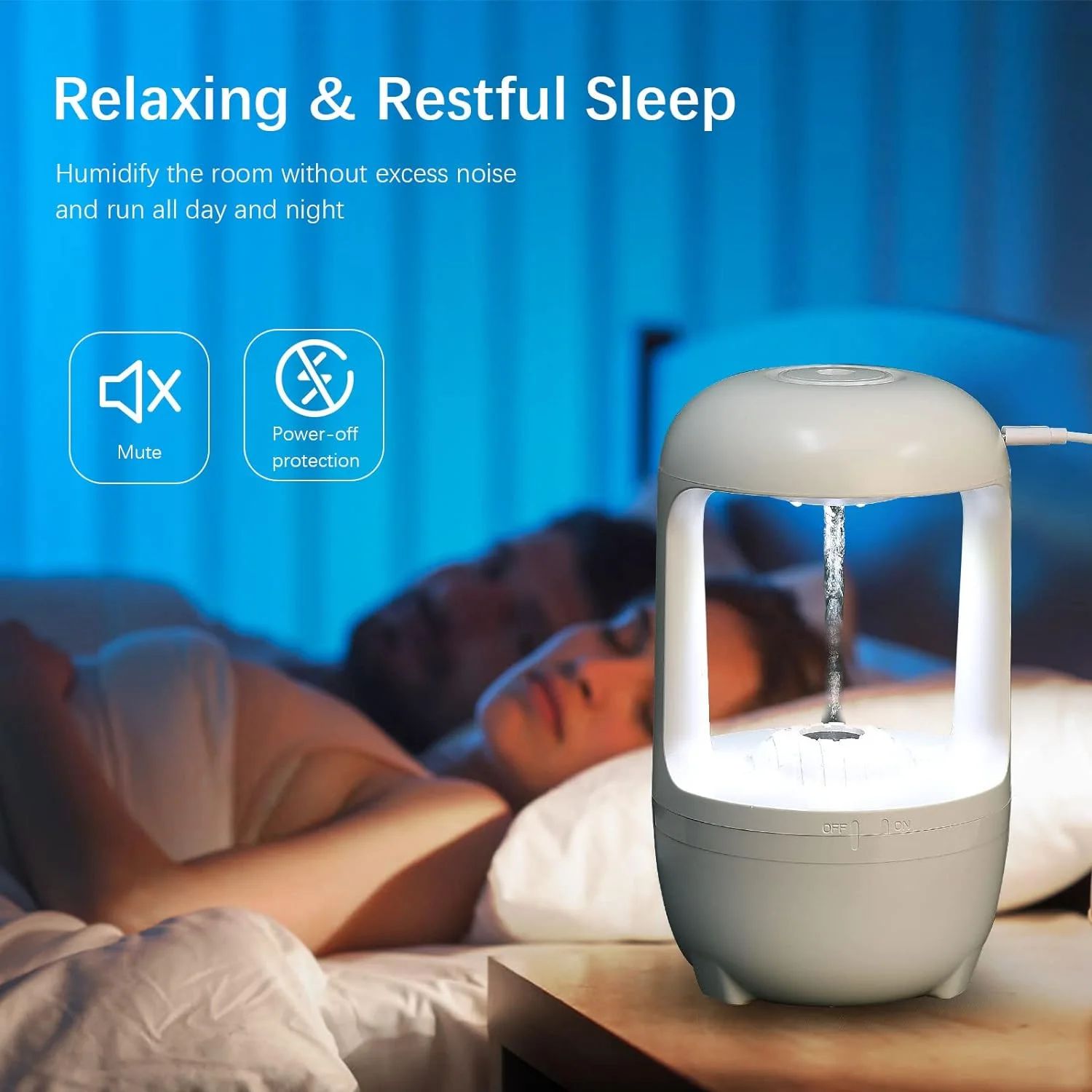 Anti-Gravity Ultrasonic Mist Humidifier