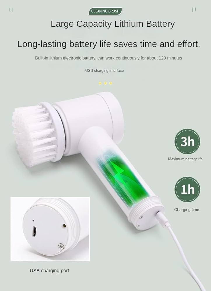 5-in-1 Electric Cleaning Brush