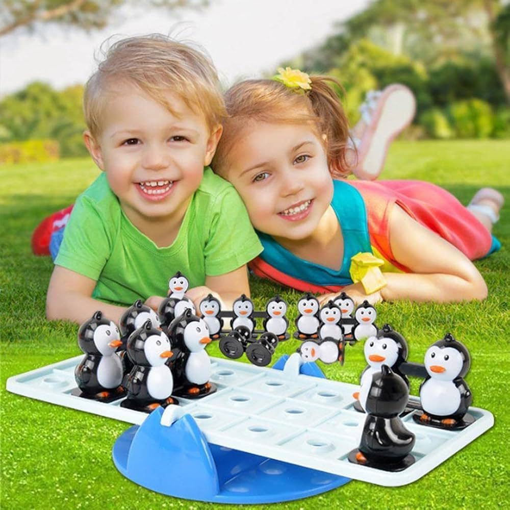 Kids Balance Penguin Logic Game