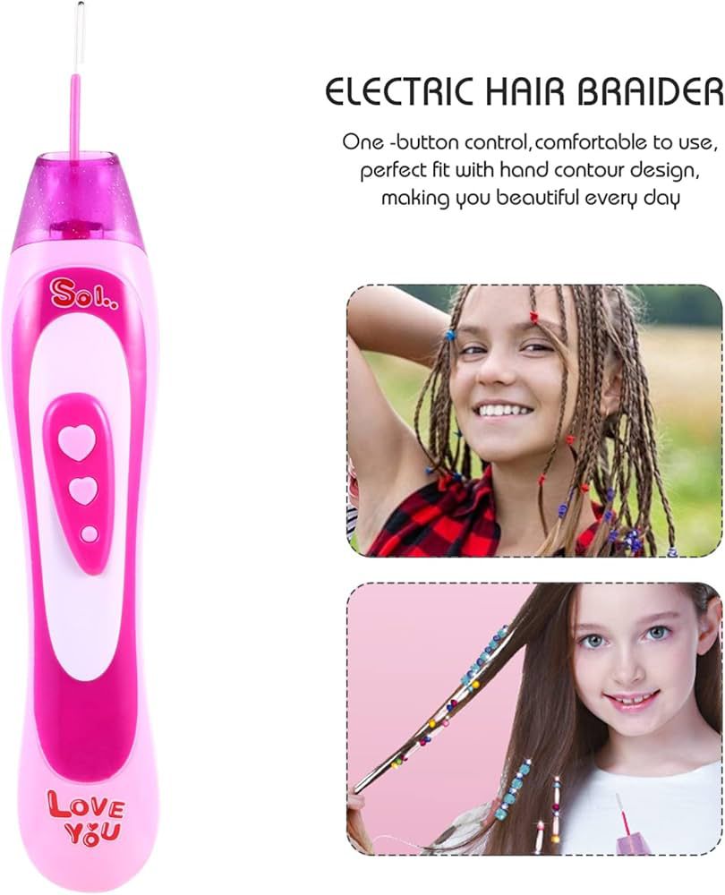 Kids Electric Hair Braider Set