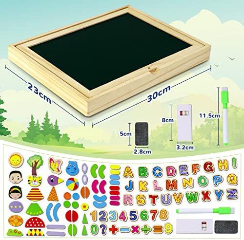 Kids Wooden Magnetic Learning Board