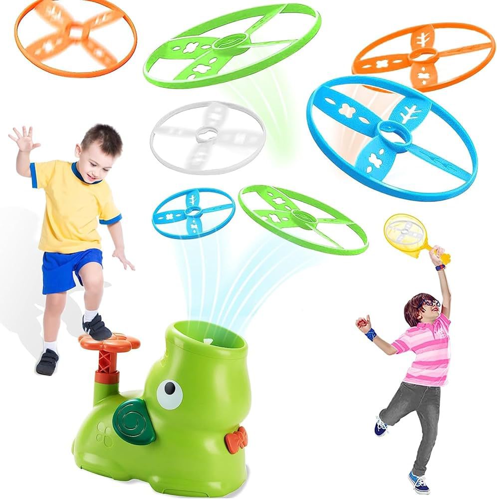 Flying Disc Catapult Saucer Launcher