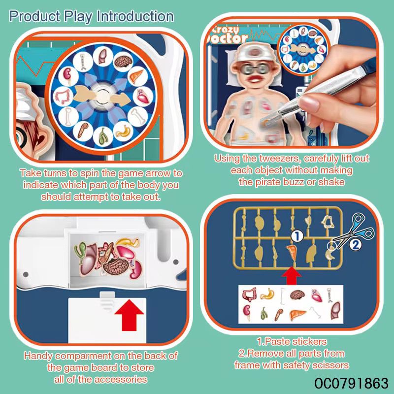 Crazy Doctor Science Game