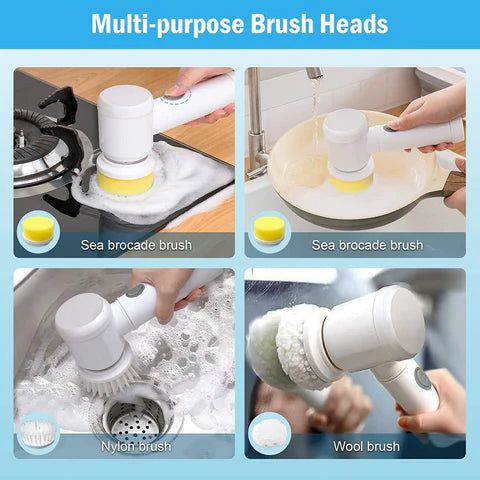5-in-1 Electric Cleaning Brush