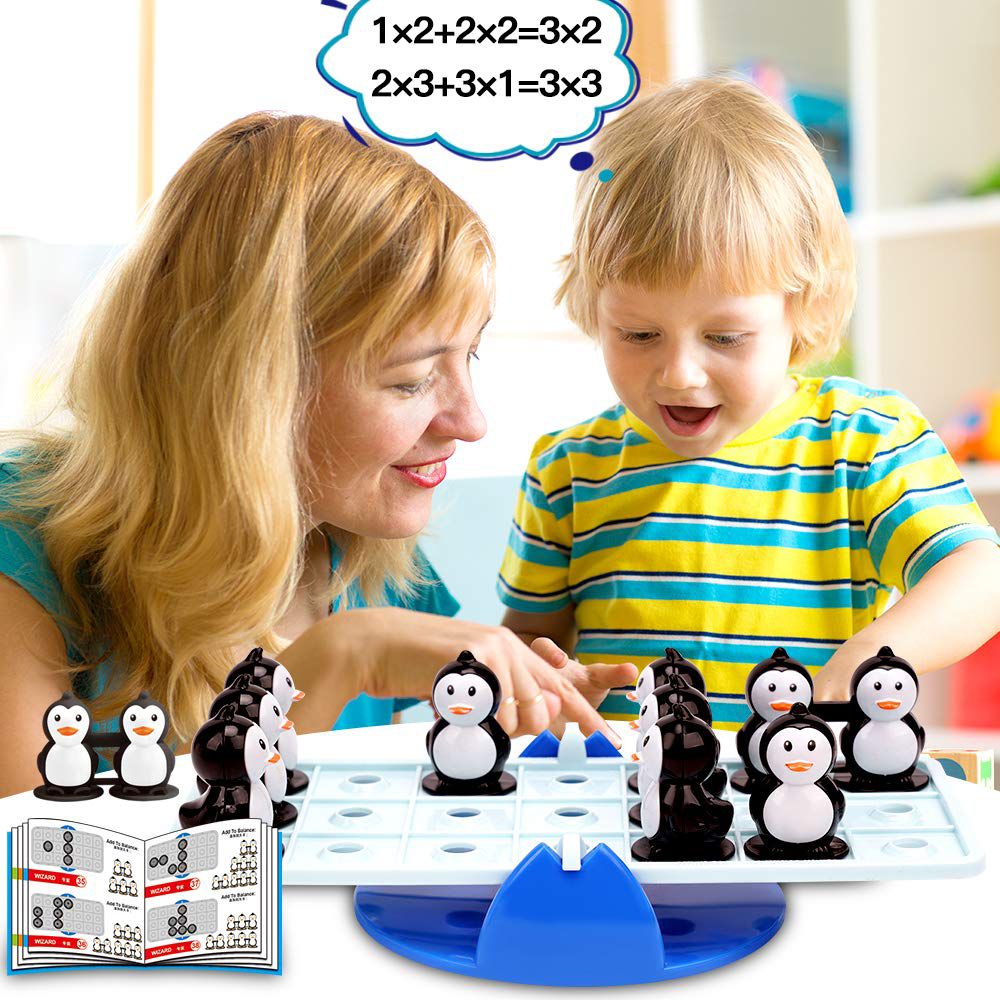 Kids Balance Penguin Logic Game