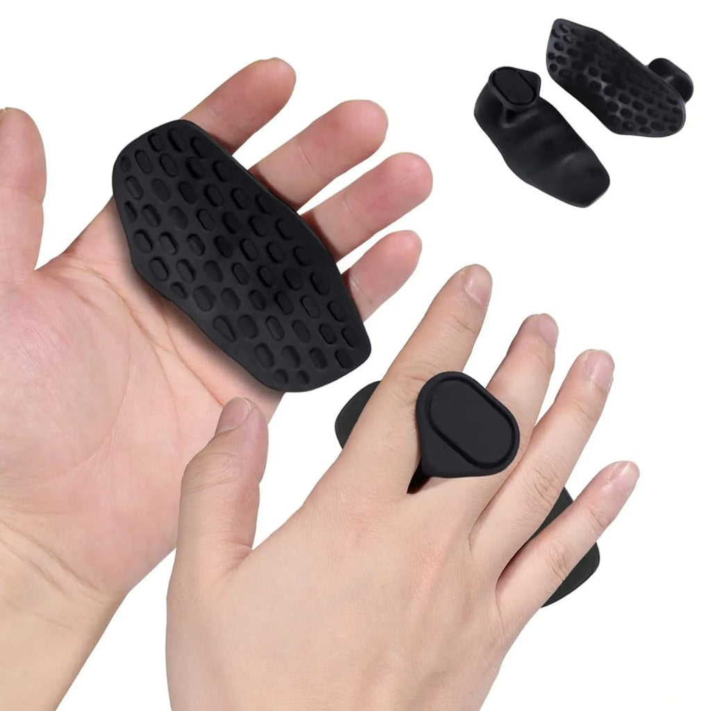 Rubber Gym Grips with Fabric Support