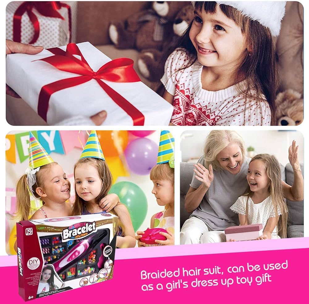 Kids Electric Hair Braider Set