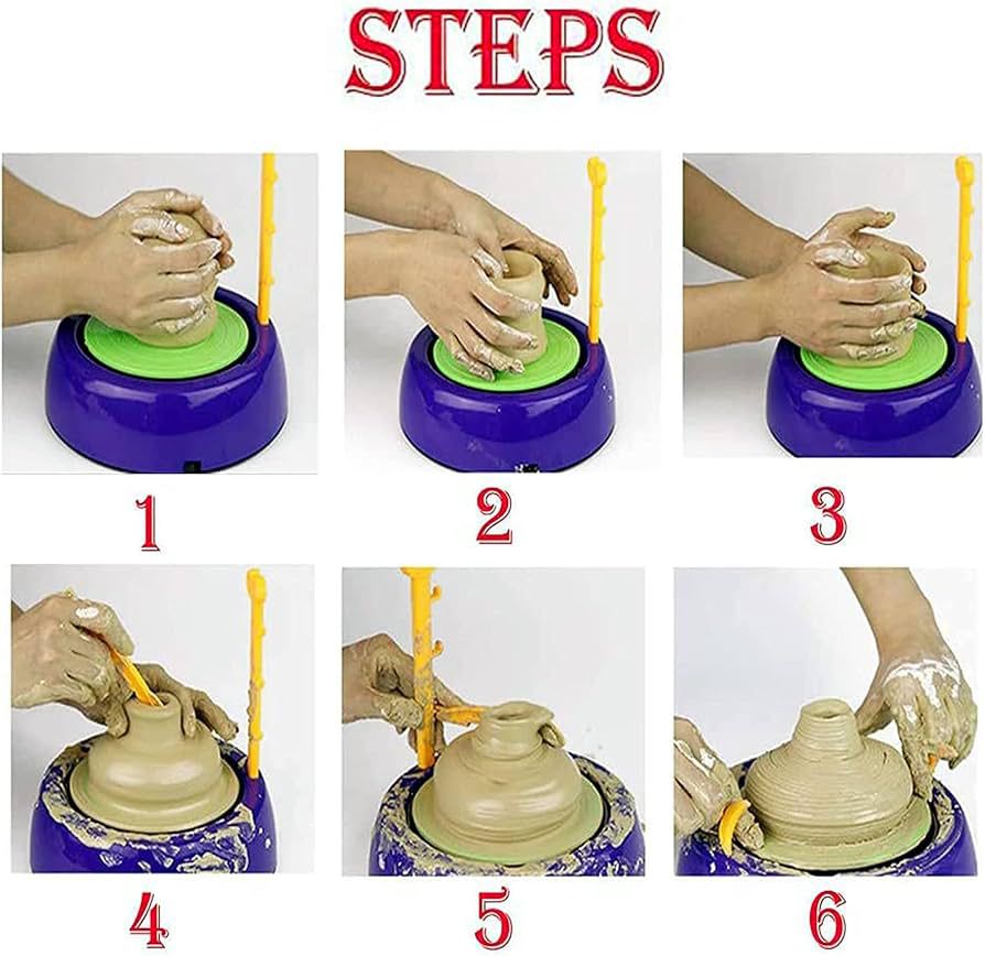 Kids DIY Pottery Machine