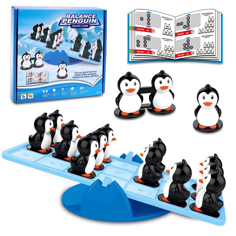 Kids Balance Penguin Logic Game