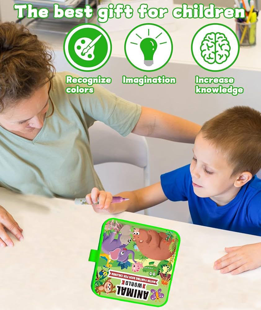 Magic Water Coloring Book