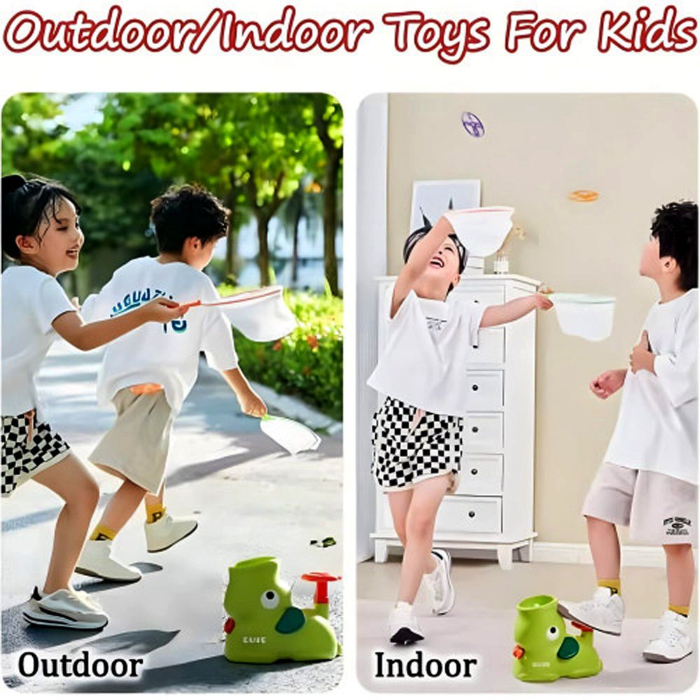 Flying Disc Catapult Saucer Launcher