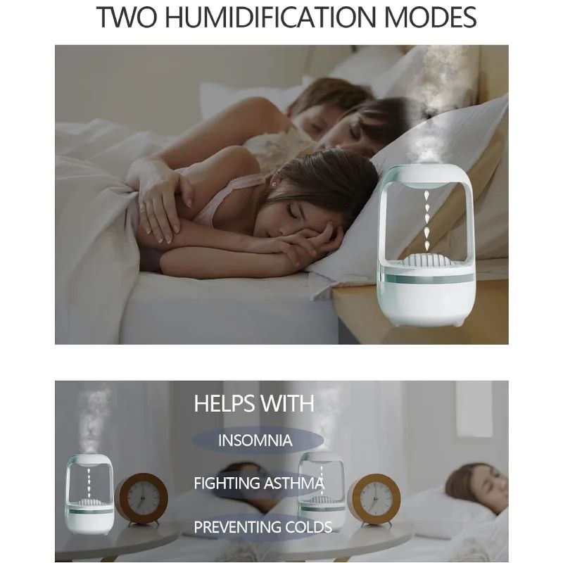 Anti-Gravity Ultrasonic Mist Humidifier