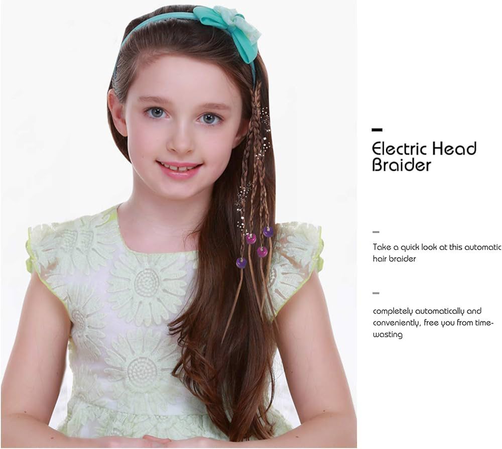 Kids Electric Hair Braider Set