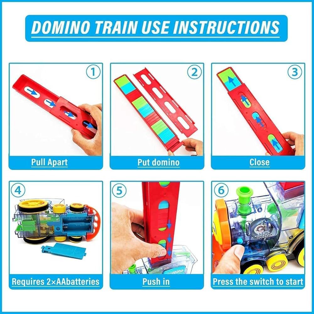Domino Train – Automatic Domino Laying Toy