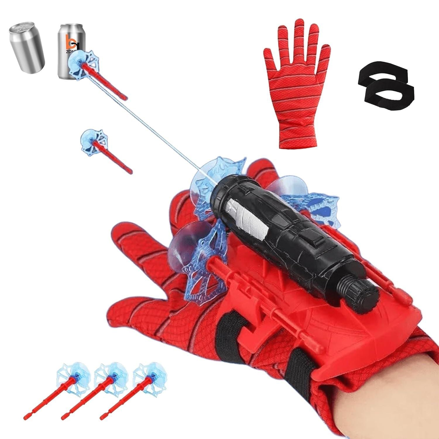 Kids Super Hero Web Shooter Glove Set