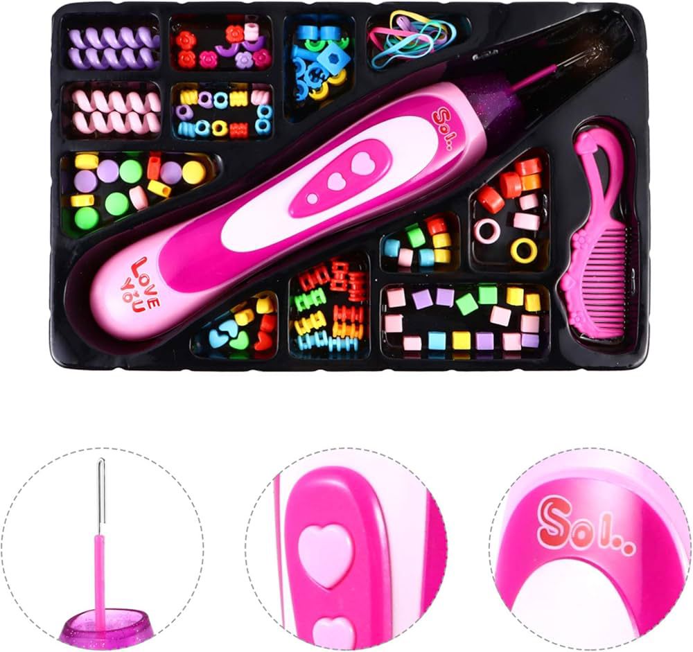 Kids Electric Hair Braider Set